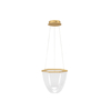 Lampa wisząca Luces Exclusivas ZARLINO LE45391 złoty i odcienie złota