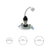 Eko-Light Oczko Okrągłe GU10 1X5W Led Biały EKZ2556