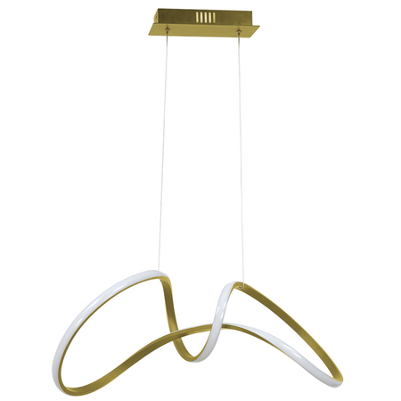 Milagro Lampa wisząca TESORO GOLD 48W LED ML7953 ZŁOTY