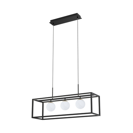 Lampa wisząca Zuma Line MD3115-3-3BT PIRO LAMPA WISZĄCA CZARNA/BLACK