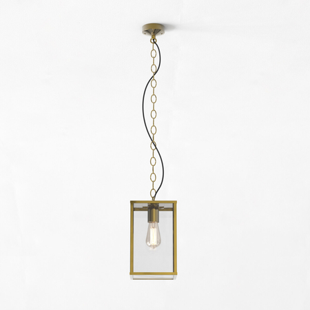 Lampa zewnętrzna wisząca Astro Homefield Pendant 240 1095035 Naturalny Mosiądz