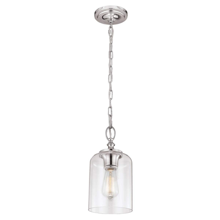 Lampa wisząca Elstead Lighting Hounslow szary FE-HOUNSLOW-P-PN