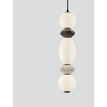 Lampa wisząca Luces Exclusivas MONRETA LE45232 szary i odcienie szarości