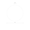 Kinkiet RING MIRROR LED M Nowodvorski 10277 