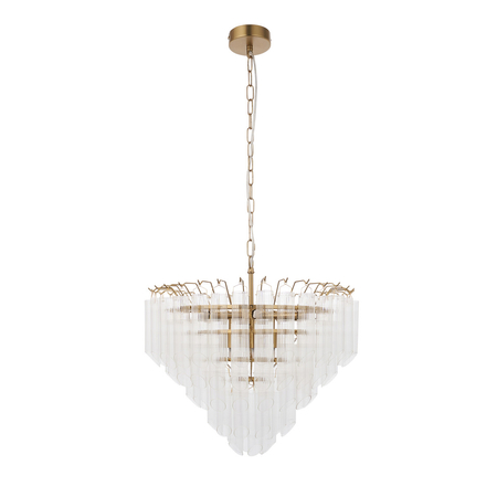 Lampa wisząca Endon Lighting Toulouse 114198 mosiądz