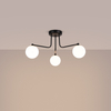 Sollux Lighting Żyrandol ASTRAL 3 czarny SL.1662