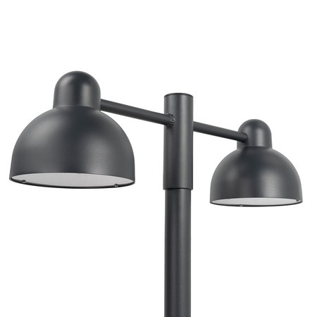 KOSTER DOUBLE HEAD 1155 GRAPHITE 2xE27 2X LED 9W O50
