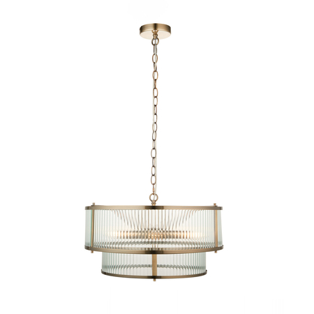 Lampa wisząca Endon Lighting Ridgeton 110944 mosiądz