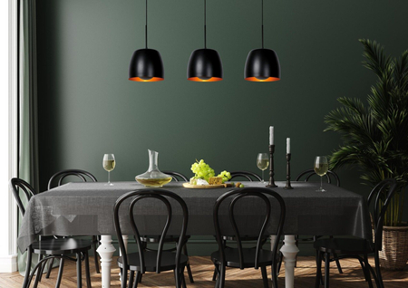 Lampa wisząca Lucide NOLAN 30488/03/30 czarny