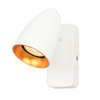 Kinkiet Italux WL-36748-1-WH-GD Biały, złoty