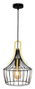 Lampa wisząca Rabalux Parov 4925 czarny matowy