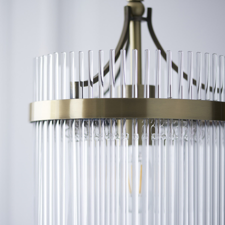 Lampa wisząca Endon Lighting Marietta 112572 mosiądz