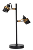 Lampa stołowa Lucide TUNDRAN 34544/02/30 czarny/złoty