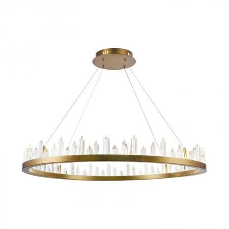 Lampa wisząca Maytoni H186-PL-01-61W-BS Gletscher LED Brass - Mosiądz