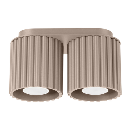 Sollux Lighting Plafon AURA 2 taupe GU10 SL.1815
