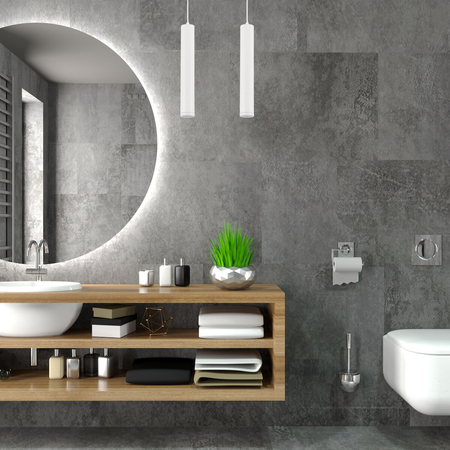 Milagro Lampa wisząca Porter Biały 1xGU10 ML8869 CZARNY