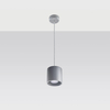 Sollux Lighting Lampa wisząca ORBIS 1 szary SL.0052
