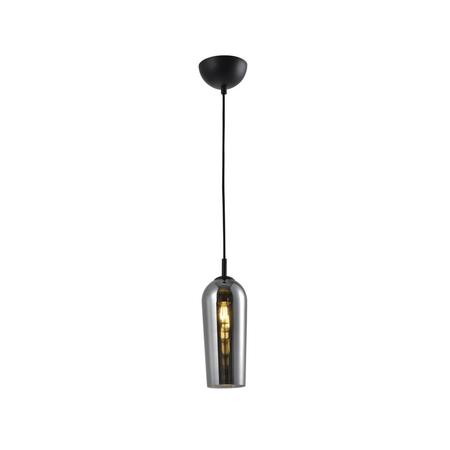 Lampa wisząca BLANCA 1 SMOKY Azzardo AZ3335 przydymiony