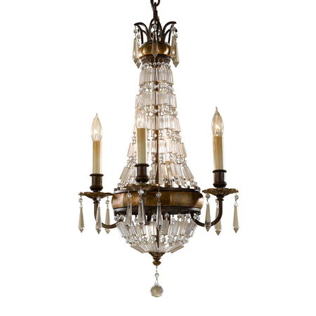 Żyrandol Elstead Lighting Bellini brąz FE-BELLINI4