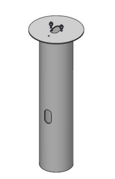 ADAPTER 201 GALVANIZED FOR BORG BOLLARD ACCESSORY