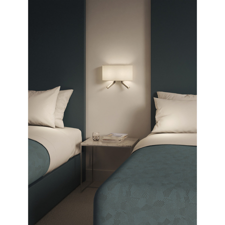 Kinkiet Astro Venn Reader Twin 1433010 Matowy Nikiel