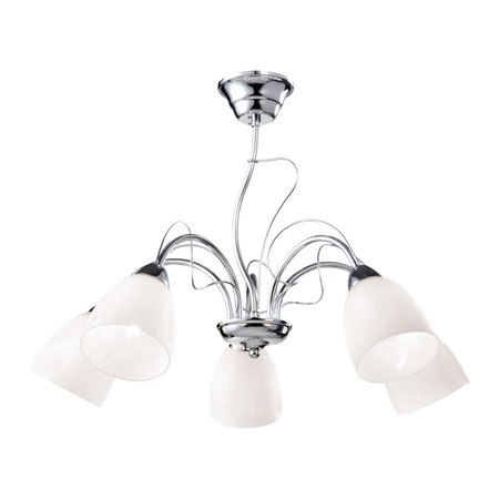 Lampa sufitowa ARON Kaja K-JSL-6218/5 CHR chrom
