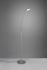 Lampa podłogowa Trio 423310107 srebrny