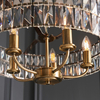 Lampa wisząca Endon Lighting Clifton 106244 mosiądz