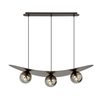 Lampa wisząca AURA 3 Emibig 1300/3 czarny