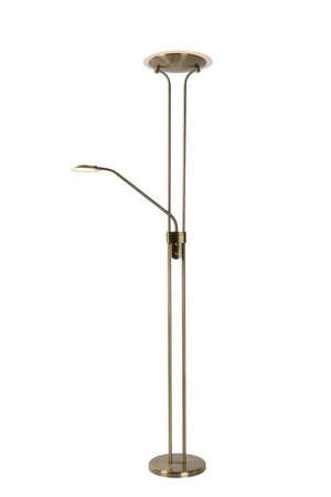 Lampa podłogowa Lucide CHAMPION-LED brązowy 19792/24/03