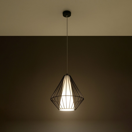 Sollux Lighting Lampa wisząca DEMI czarna SL.0298