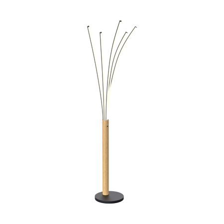 Lampa podłogowa VELDEN Zuma Line ML4767-3BMD czarny