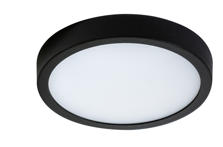 Plafon MALTA R 18 3000K BK Azzardo AZ4235 biały/czarny