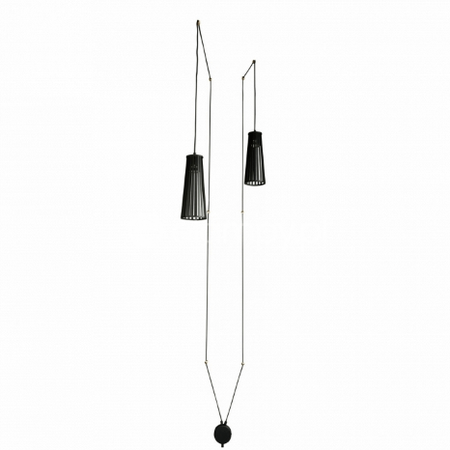 Kinkiet Nowodvorski 9263 Dover Black II Kabel