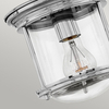 Mały plafon Hadrian - 1 źródło światła - Chrom Quintiesse QN-HADRIAN-MINI-F-CM-CLEAR