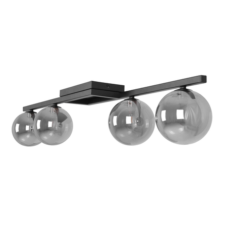 Lampa sufitowa Kaja PAXI K-5465 czarny, grafitowy