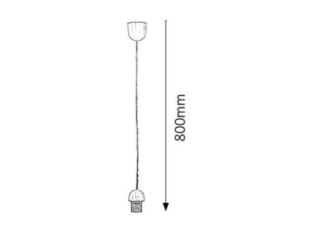 Lampa wisząca Rabalux Fix 1332 przeźroczysty