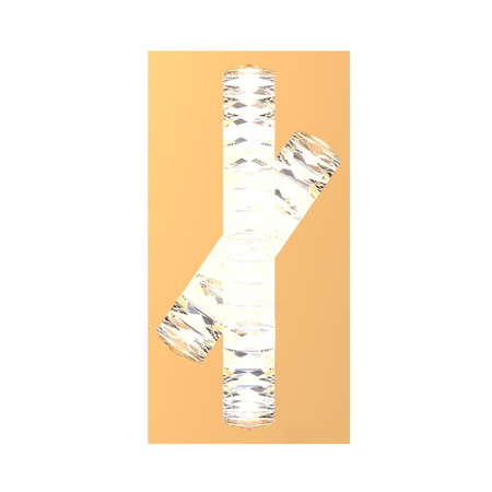 Lampa sufitowa Zuma Line MX3274-2-3GT TULA LAMPA SUFITOWA ZŁOTA/GOLD