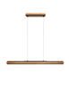 Lampa wisząca Trio 326610232 drewniany