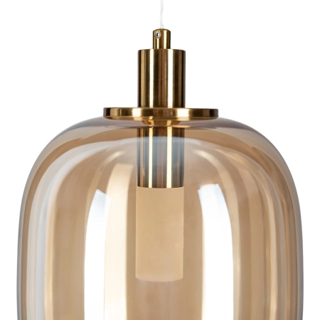 Lampa wisząca - Polar bursztynowy