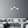 Lampa wisząca Rabalux Aslan 3469 czarny matowy