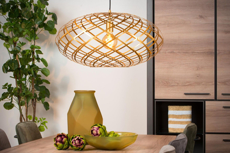 Lampa wisząca Lucide WOLFRAM 21417/65/02 złoty