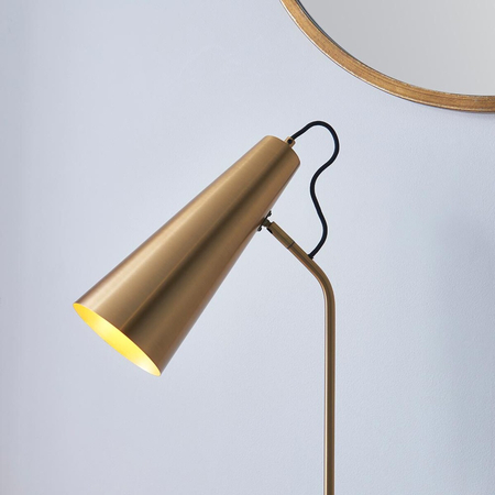 Lampa stołowa Endon Lighting Karna New 107527 mosiądz