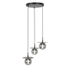 Lampa wisząca Kaja FERMI K-5385 czarny, grafitowy