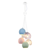 Lampa wisząca Italux Cases PND-94794-6B-MLTI Biały mat