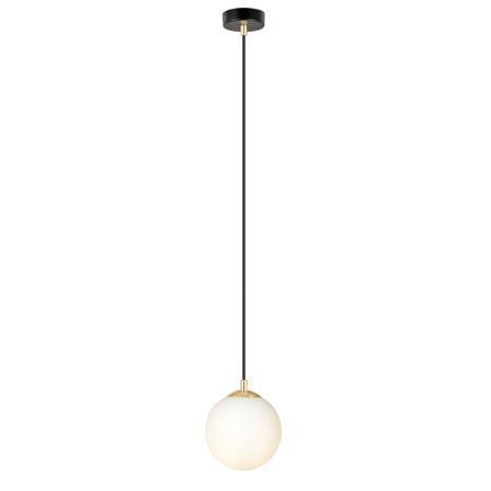 Lampa wisząca ROYAL 1 Emibig 1243/1 biały/czarny