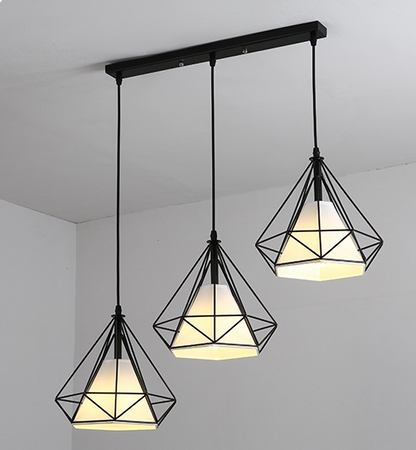 Lampa wisząca Diament Abigali Diamond III L