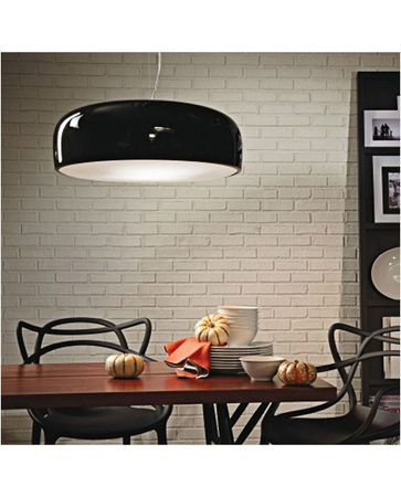 Lampa wisząca Lumina Deco LDP-8373-BK Scudo D50