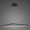 Lampa wisząca Ledowe Kwadraty No.1 40 4k czarna