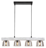 Lampa wisząca Rabalux Cardamom 3120 szary dąb